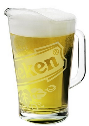 Kan Heineken bier Beachclub bij Lampe